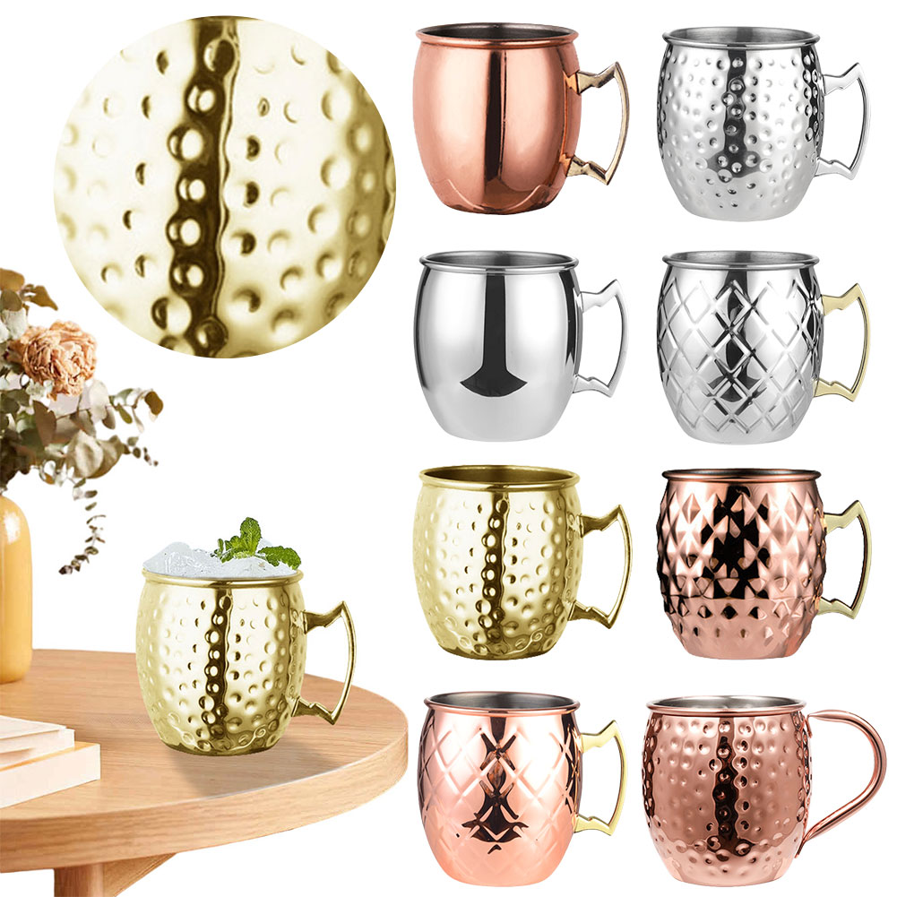 Mule Copper Mug - كوب بغل بقر من الفولاذ المقاوم