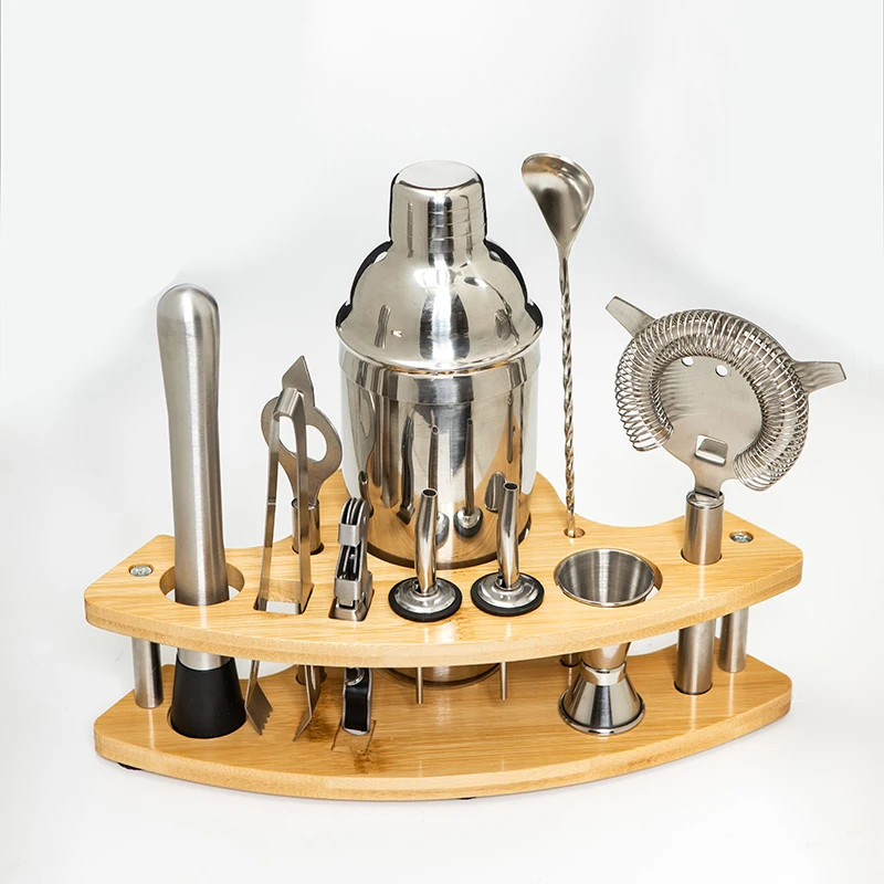 Boston Shaker Set - طقم نادل من الفولاذ المقاوم للصدأ