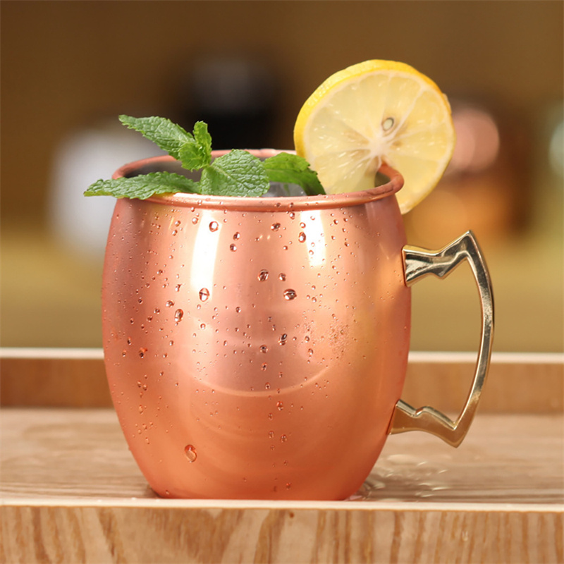 6 قطعة 60 مللي البغل أكواب نحا - مراجعة Mule Copper Mug وسعره