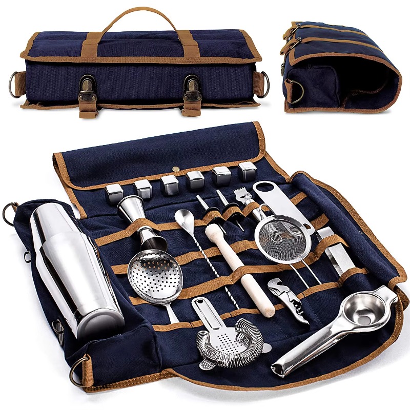 طقم نادل مكون من 22 قطعة: 800  - مراجعة Boston Shaker Set وسعره