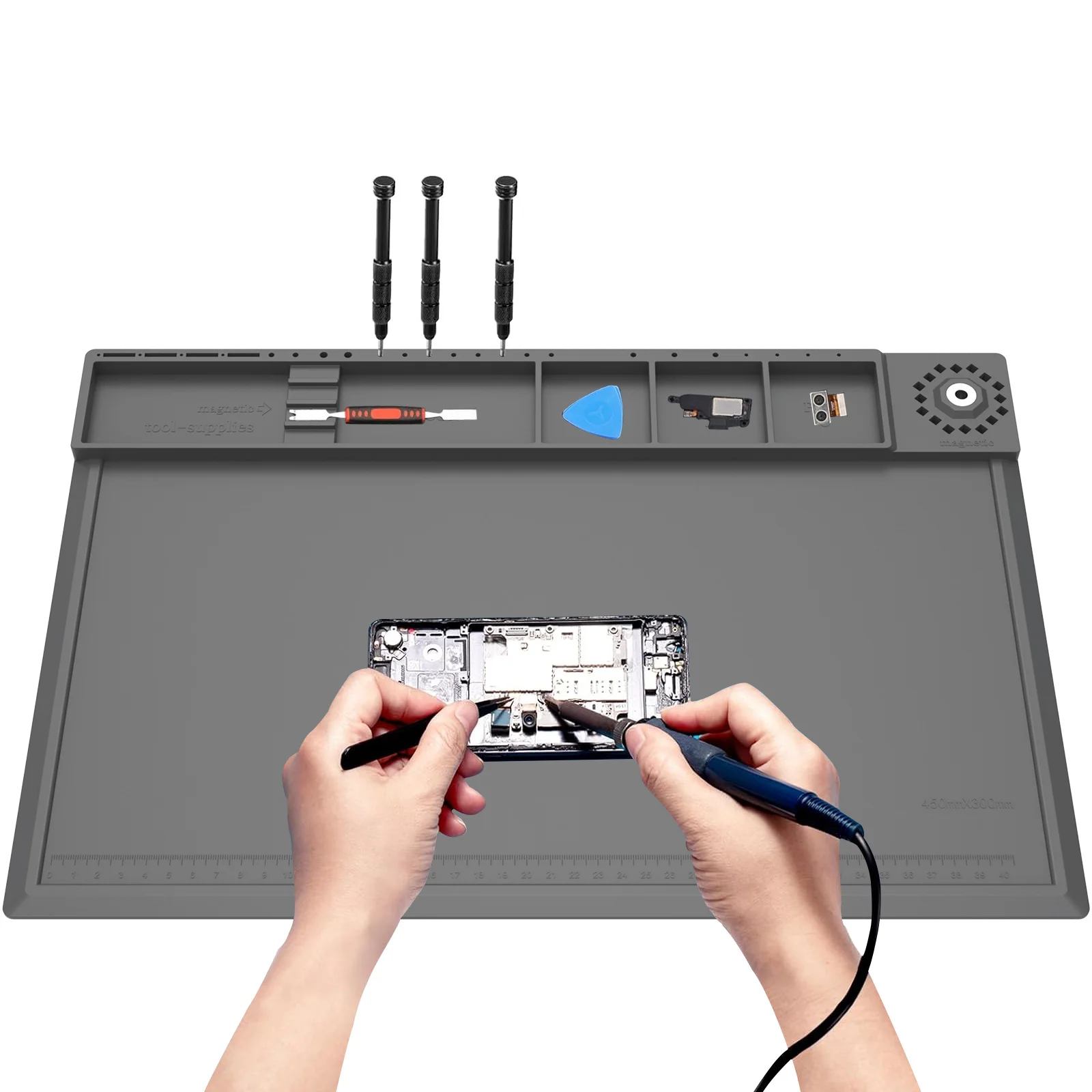 وسادة إصلاح العمل من السيليكون - مراجعة Bar Mat Rubber وسعره