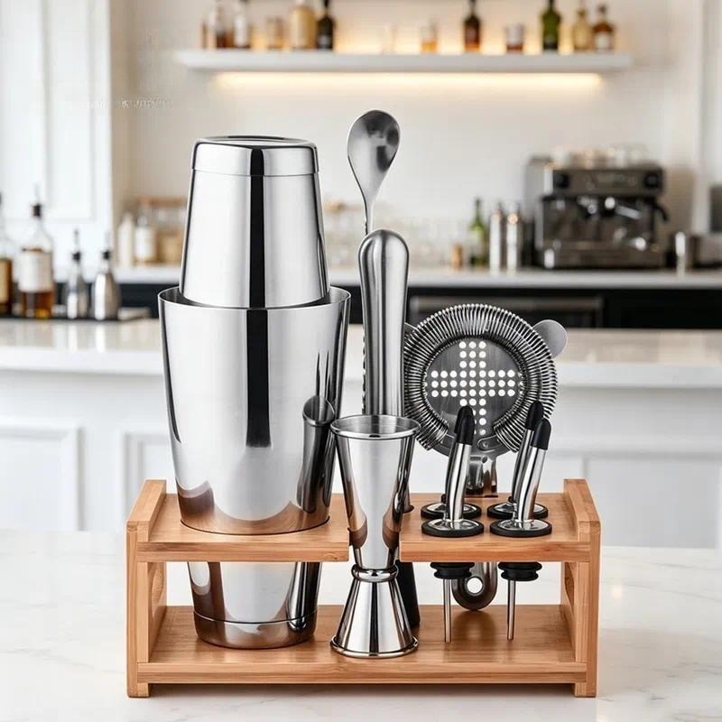 مجموعة خلاطات الكوكتيل من الفو - مراجعة Boston Shaker Set وسعره