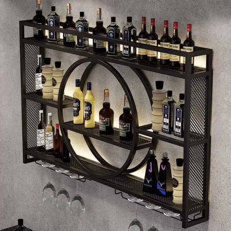 رف نبيذ صناعي مثبت على الحائط  - مراجعة Home Bar Shelves وسعره